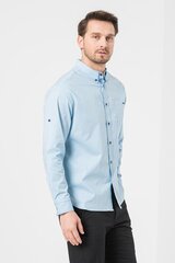 мужская сорочка slim fit K-DERO цена и информация | Мужские рубашки | kaup24.ee