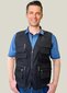 Vest meestele Olympina, must hind ja info | Meeste vestid | kaup24.ee