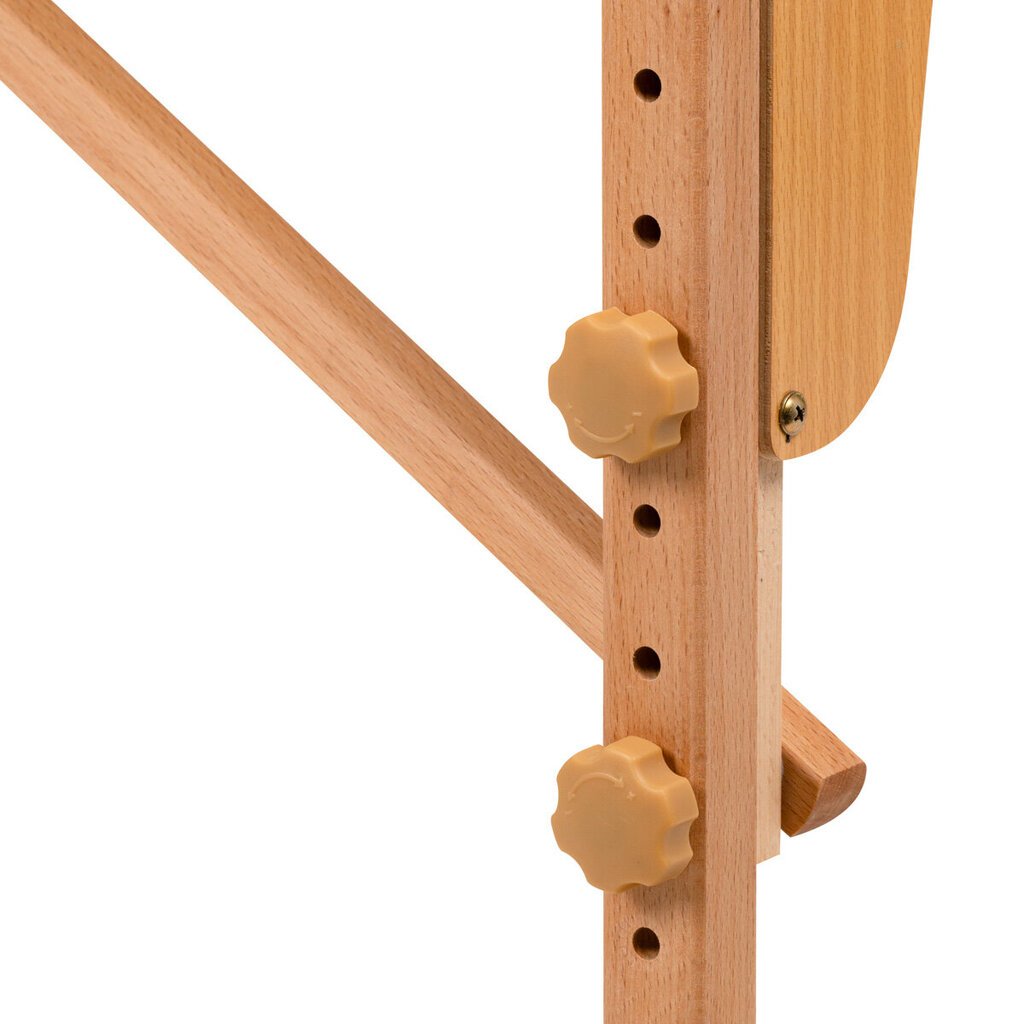 Kokkupandav massaažilaud Wood Komfort, 190x70, valge hind ja info | Massaažikaubad | kaup24.ee