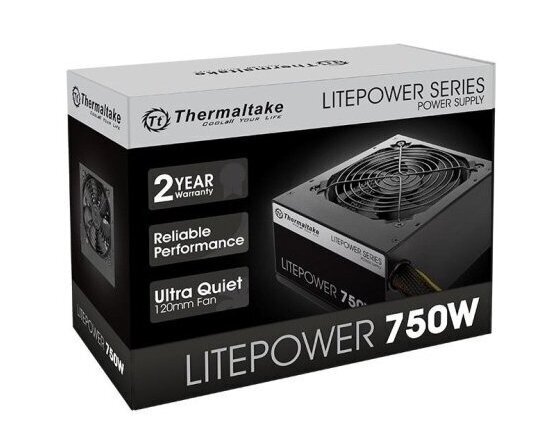 Thermaltake Litepower II 750W цена и информация | Toiteplokid (PSU) | kaup24.ee