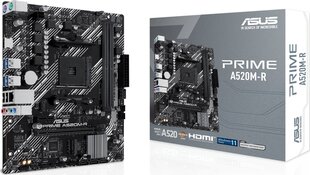 Asus Prime A520M-R hind ja info | Emaplaadid | kaup24.ee