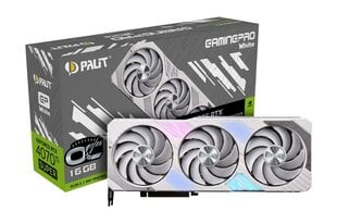 Palit GeForce RTX 4070 Ti Super GamingPro White OC (NED47TST19T2-1043W) hind ja info | Videokaardid (GPU) | kaup24.ee