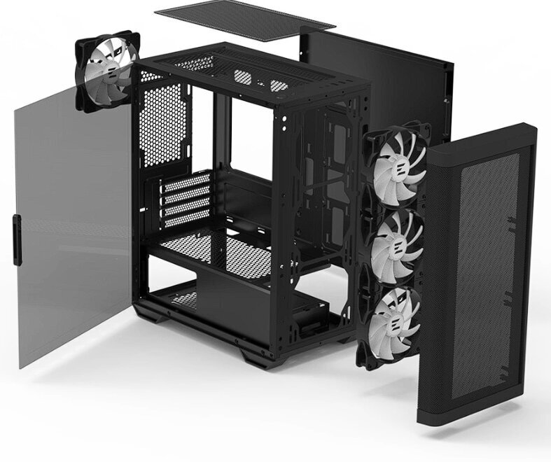 Zalman M4 Black hind ja info | Arvutikorpused | kaup24.ee