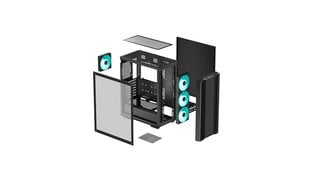 Deepcool CC560 V2 R-CC560-BKGAA4-G-2 цена и информация | Корпуса | kaup24.ee