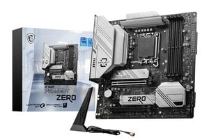 MSI B760M Project Zero hind ja info | Emaplaadid | kaup24.ee