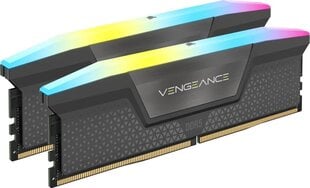 Corsair Vengeance RGB (CMH64GX5M2B5600Z40K) hind ja info | Operatiivmälu (RAM) | kaup24.ee