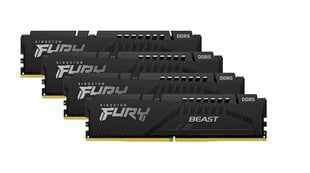 Kingston Fury Beast (KF556C40BBK4-128) цена и информация | Оперативная память (RAM) | kaup24.ee