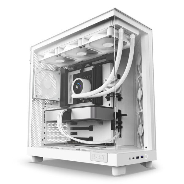 NZXT H6 Flow CC-H61FW-01 цена и информация | Arvutikorpused | kaup24.ee