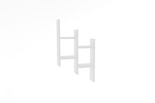 Полка Asir, 49,4x85x14,5 см, белый цена и информация | Полки | kaup24.ee