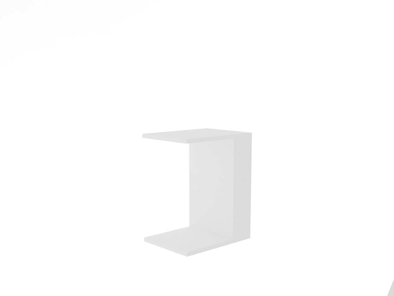 Diivanilaud Asir, 30x50x40 cm, valge hind ja info | Diivanilauad | kaup24.ee