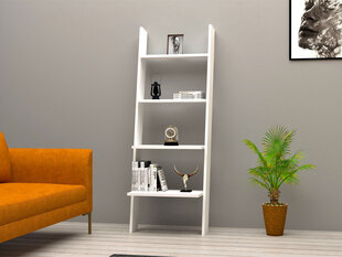 Стеллаж Asir, 56x150x30 см, белый цена и информация | Полки | kaup24.ee