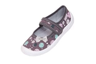 Тапочки Aneta, с принтом, для девочек, серые, Vi-GGA-Mi цена и информация | Детская спортивная обувь | kaup24.ee
