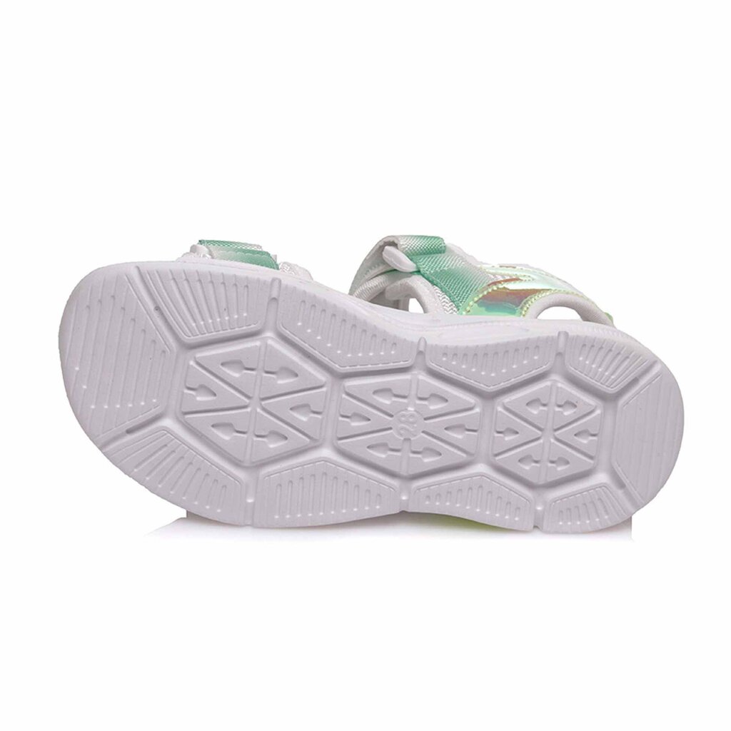 Tüdrukute sandaalid Weestep, roheline hind ja info | Laste sandaalid | kaup24.ee