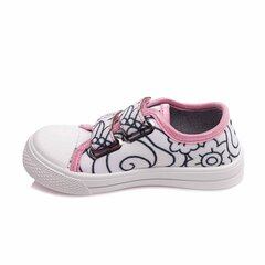 Спортивная обувь для девочек Weestep, белая цена и информация | Детская спортивная обувь | kaup24.ee
