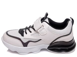 Спортивная обувь для мальчиков Weestep, белые/черные цена и информация | Детская спортивная обувь | kaup24.ee