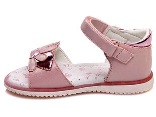 Сандалии для девочек Weestep, розовые цена и информация | Детские сандали | kaup24.ee
