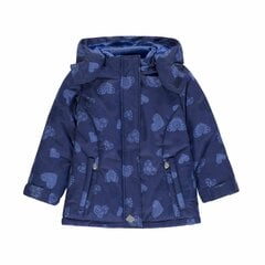 Tüdrukute talvejope Kanz, sinine цена и информация | Зимняя одежда для детей | kaup24.ee