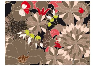 Fototapeet - floral design - gray hind ja info | Fototapeedid | kaup24.ee