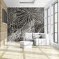 Fototapeet - floral design - gray цена и информация | Fototapeedid | kaup24.ee