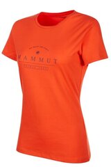 T-särk naistele Mammuti1017-00980-2185-116, oranž hind ja info | Naiste T-särgid, topid | kaup24.ee