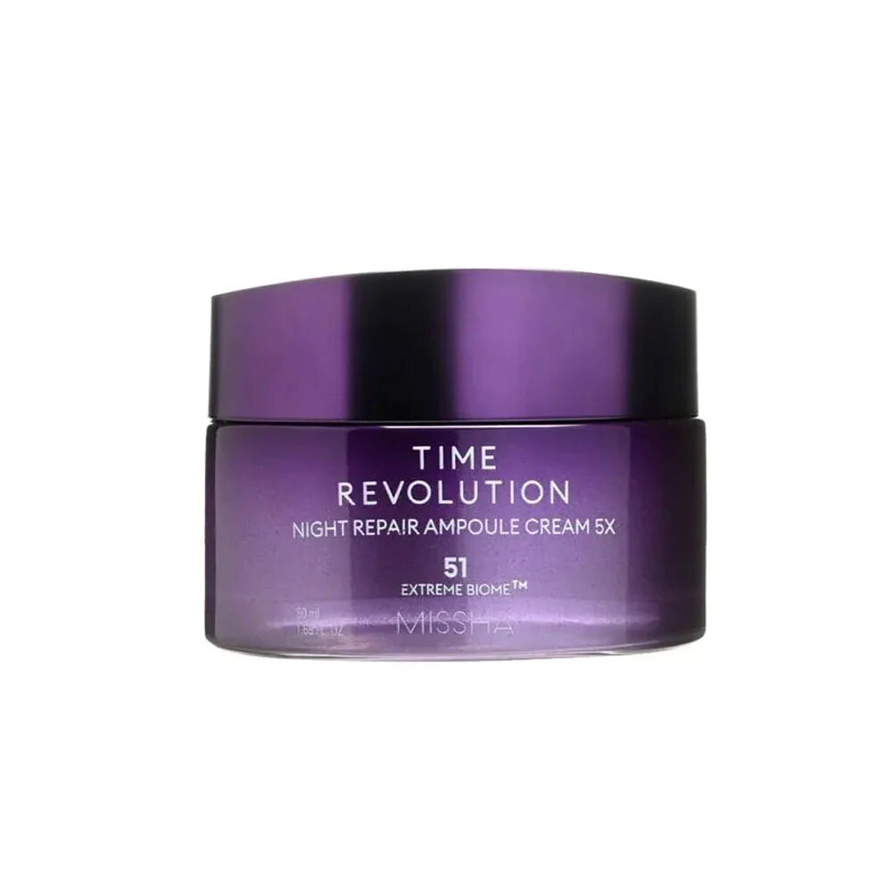 Noorendav näokreem Missha Time Revolution Night Repair Ampoule Cream, 5x50 ml hind ja info | Näokreemid | kaup24.ee