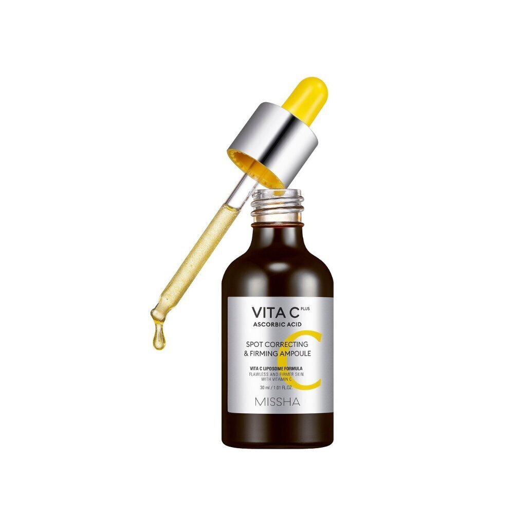 Näoseerum Missha Vita C Plus Spot Correcting & Firming Ampoule, 30 ml hind ja info | Näoõlid, seerumid | kaup24.ee