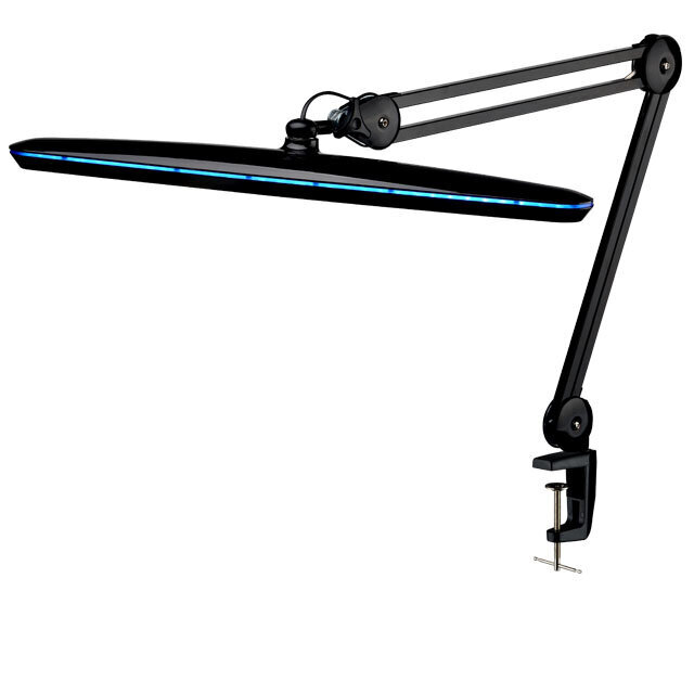 Laua LED lamp 58cm Black hind ja info | Laualambid | kaup24.ee