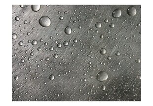 Fototapeet - Steel surface with water drops hind ja info | Fototapeedid | kaup24.ee