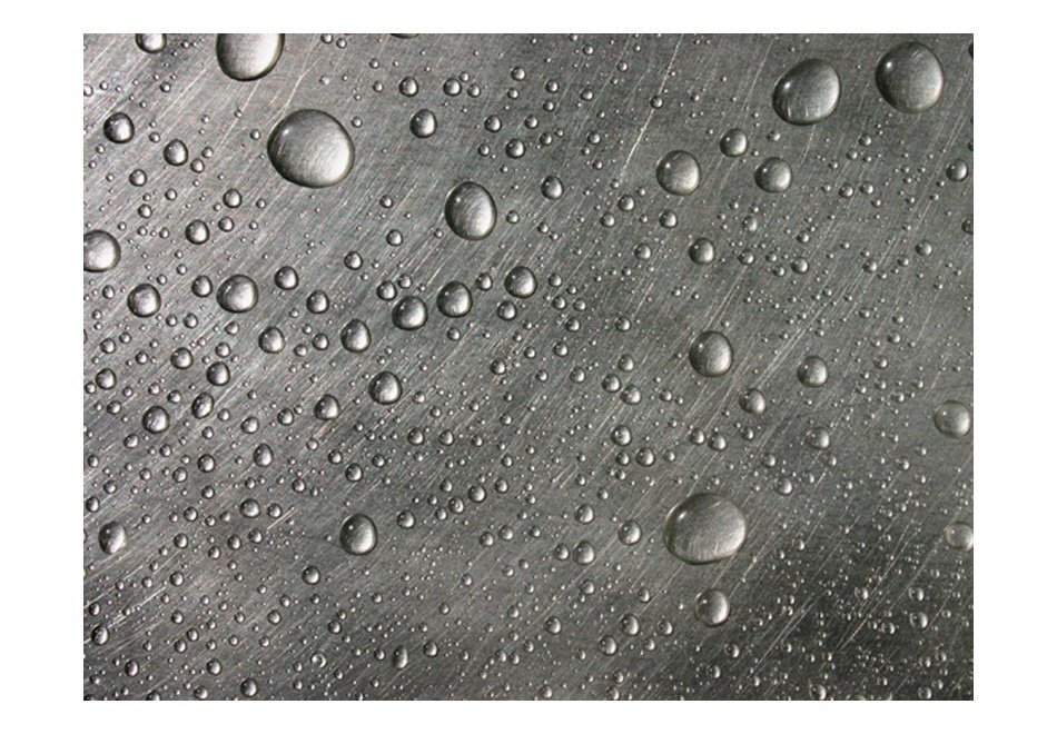 Fototapeet - Steel surface with water drops цена и информация | Fototapeedid | kaup24.ee