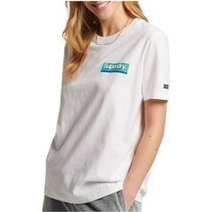 T-särk naistele Superdry W1010796A, valge hind ja info | Naiste T-särgid, topid | kaup24.ee