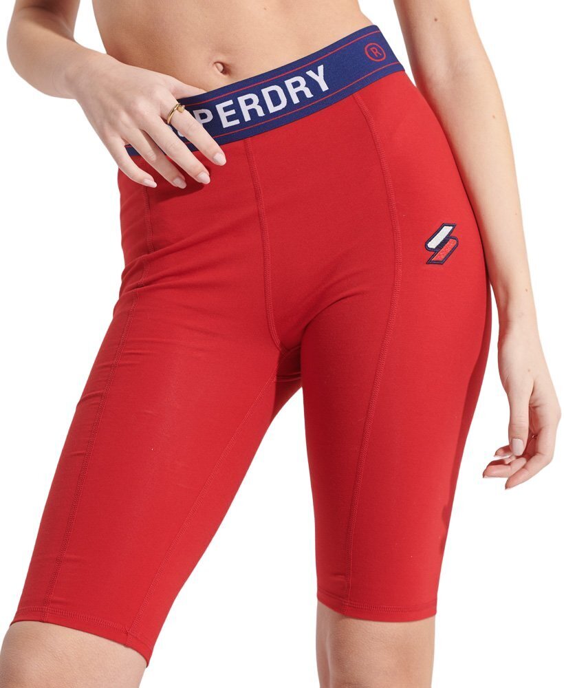 Lühikesed püksid naistele Superdry W7110223A, punane цена и информация | Naiste lühikesed püksid | kaup24.ee