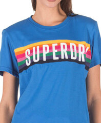 T-särk naistele Superdry G60143ST, sinine hind ja info | Naiste T-särgid, topid | kaup24.ee