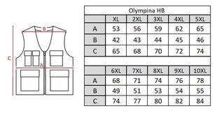 Vest meestele Olympina HB14 цена и информация | Мужские жилетки | kaup24.ee