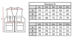 Vest meestele Olympina PL3 цена и информация | Мужские жилетки | kaup24.ee