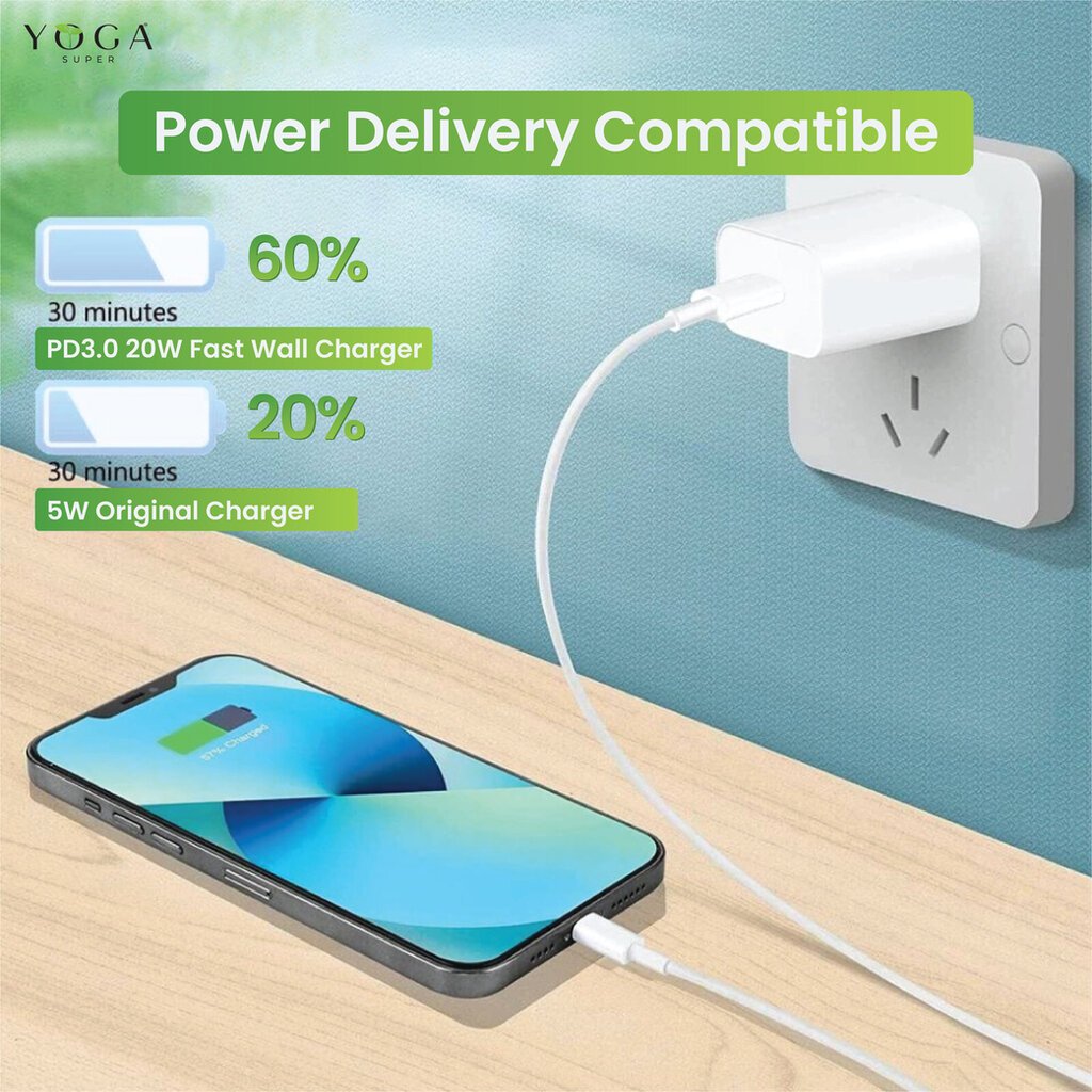 Apple iPhone 20W Fast Charger hind ja info | Mobiiltelefonide laadijad | kaup24.ee