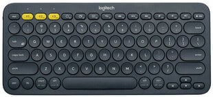 Logitech K380 Multi-Device Bluetooth Keyboard Black цена и информация | Регуляторы | kaup24.ee