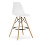 4 tooli Leobert Lamal, valge/pruun komplekt hind ja info | Söögitoolid, baaritoolid | kaup24.ee
