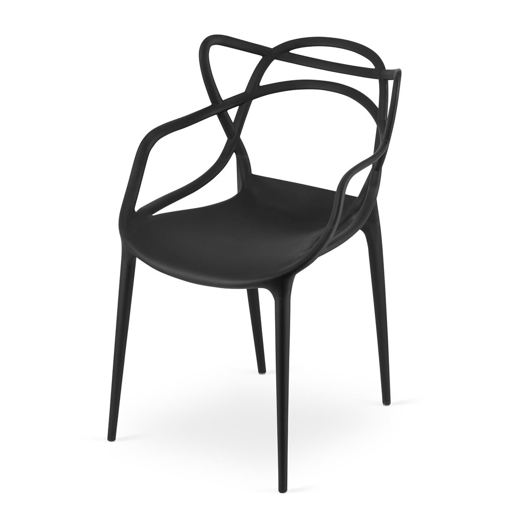 Kahjustatud pakendiga toode. 4-tooli komplekt Kato, must hind ja info | Mööbel kahjustatud pakendis | kaup24.ee