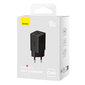 Wall Charger Baseus GaN5 40W, 2x USB C (Black) hind ja info | Mobiiltelefonide laadijad | kaup24.ee