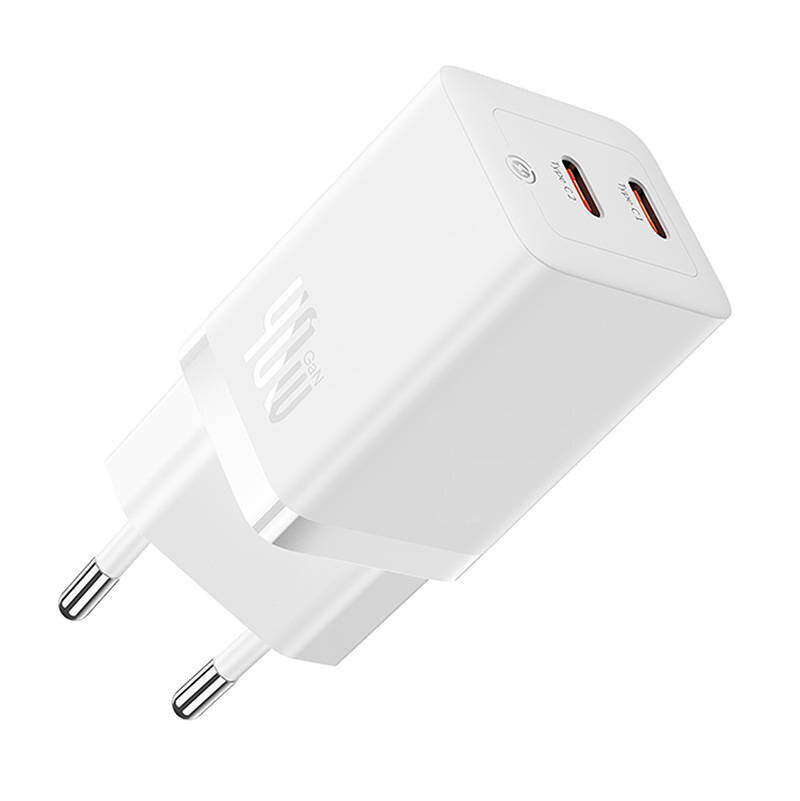 Wall Charger Baseus GaN5 40W, 2x USB C hind ja info | Mobiiltelefonide laadijad | kaup24.ee