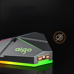 USB микрофон Aigo K4 360°RGB DSP цена и информация | Микрофоны | kaup24.ee