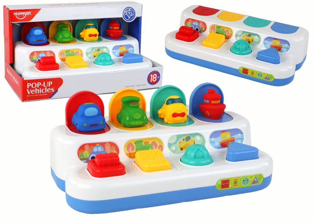 Õppemänguasi Pop-up sõidukid hind ja info | Imikute mänguasjad | kaup24.ee