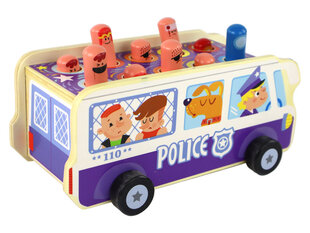 Puidust arcade mäng politseibuss hind ja info | Arendavad mänguasjad | kaup24.ee