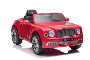 Одноместный электромобиль для детей Bentley Mulsanne, красный цена и информация | Электромобили для детей | kaup24.ee