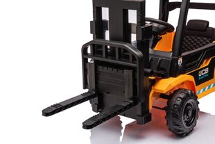 Детский электрический погрузчик JCB, желтый цена и информация | Электромобили для детей | kaup24.ee