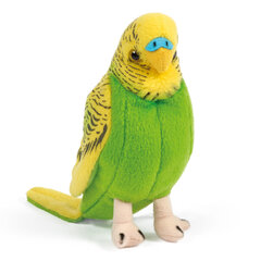 LIVING NATURE Плюшевая игрушка желтый волистый попугай со звуками, 14 см цена и информация | Игрушки для малышей | kaup24.ee