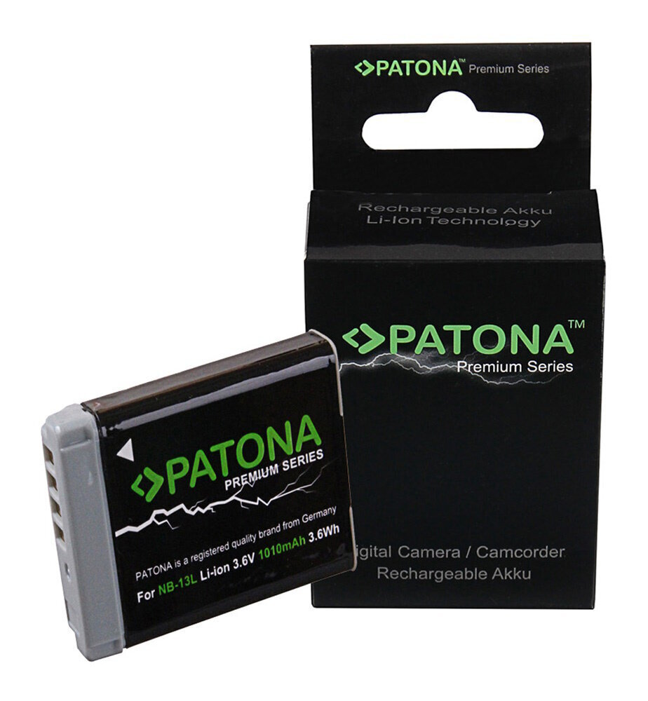 Patona Canon NB-13L hind ja info | Akud, patareid fotoaparaatidele | kaup24.ee