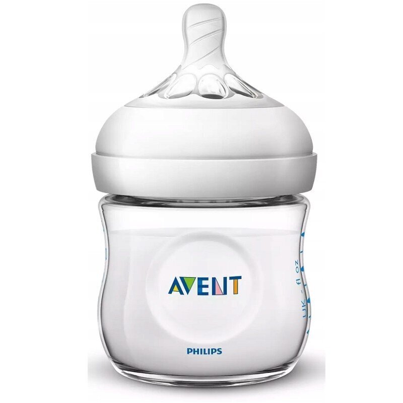 Komplekt 3x Philips Avent toitmispudel 125ml 0m+ rinnapiima imitatsioon ja nibu цена и информация | Lutipudelid ja aksessuaarid | kaup24.ee