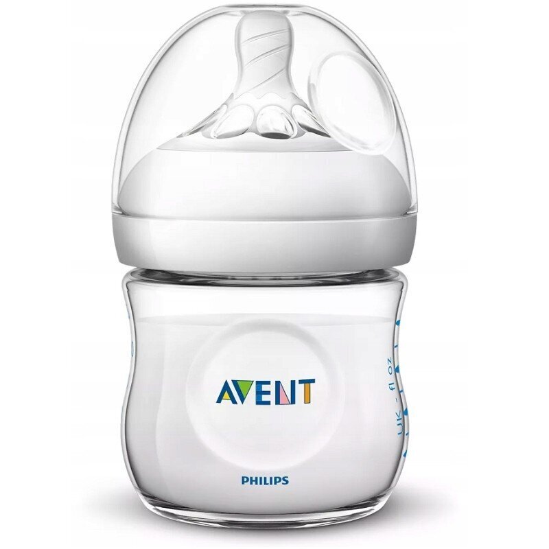 Komplekt 3x Philips Avent toitmispudel 125ml 0m+ rinnapiima imitatsioon ja nibu цена и информация | Lutipudelid ja aksessuaarid | kaup24.ee