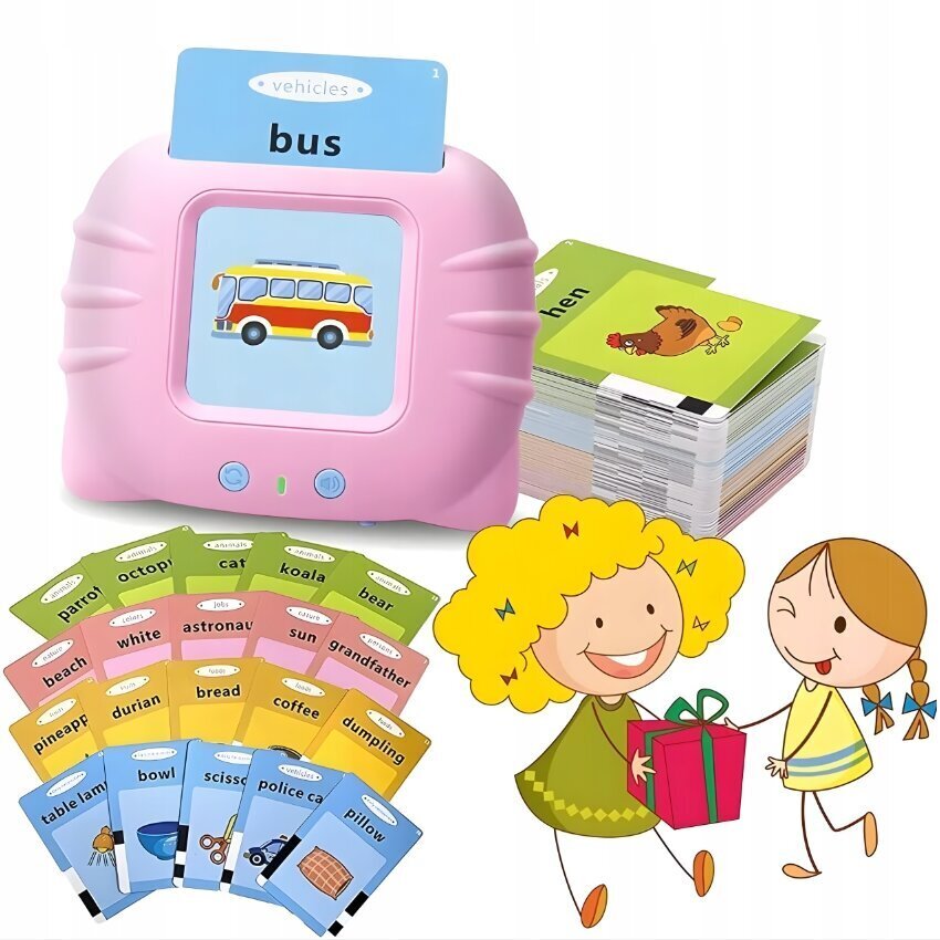 Kaardilugeja Varase inglise keele õppeks lastele 224 sõna hind ja info | Arendavad mänguasjad | kaup24.ee